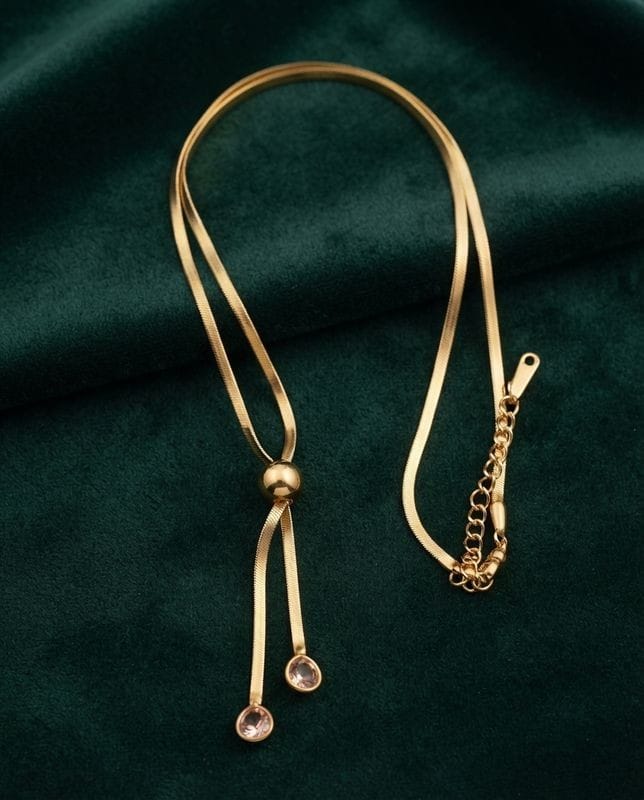 PINK LOCKET CHAIN
